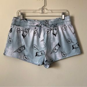 Snoopy Graphic Pajama Short -size Medium -super soft PJ / sleep / lounge shorts